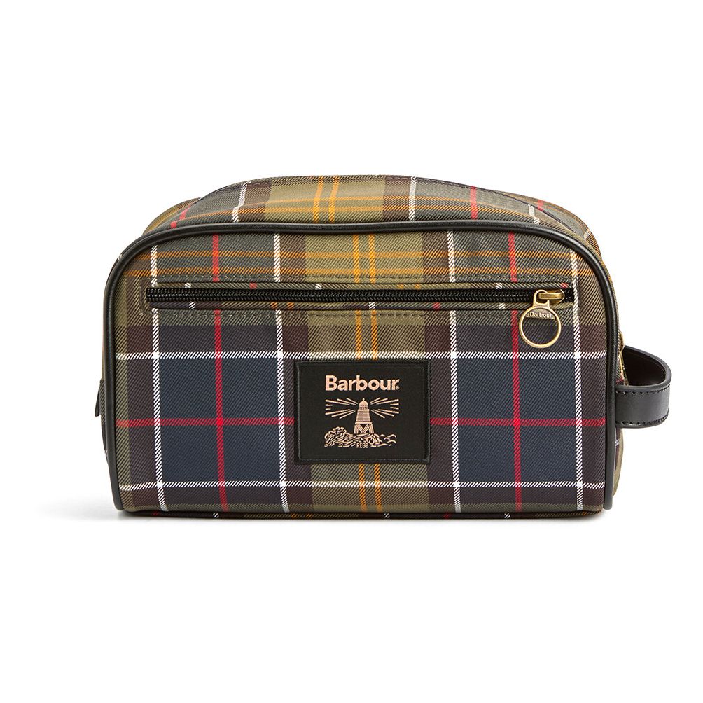 Barbour Tartan Washbag