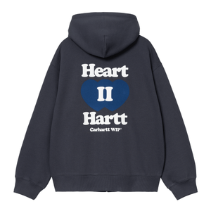 Carhartt WIP Hooded Heart 11 Hartt Sweat Jacket - Curtis & Dunne