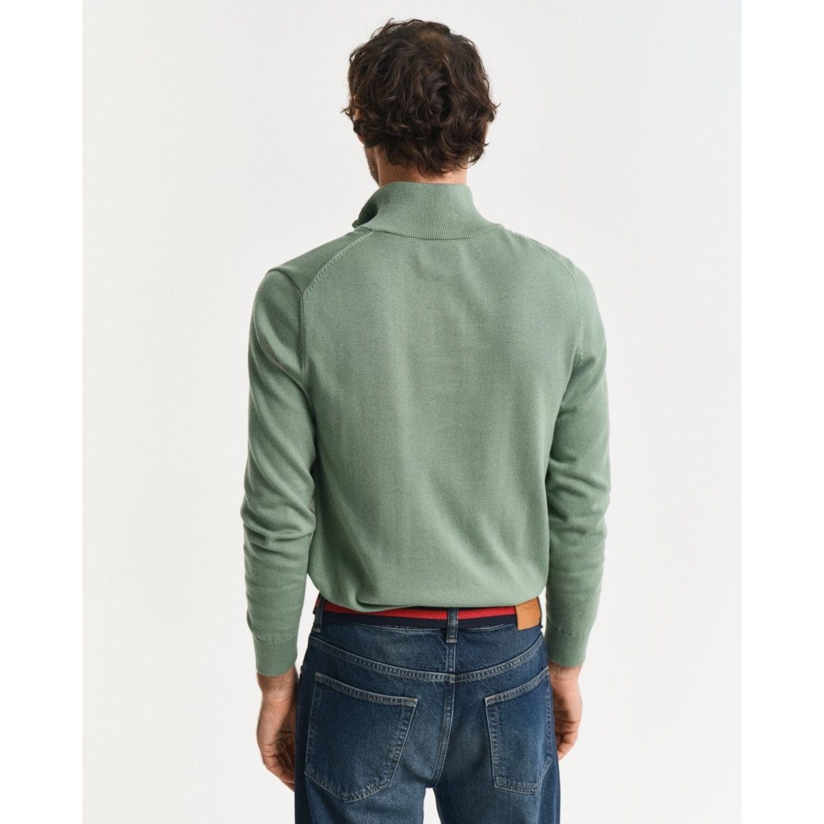 Gant Classic Cotton Half Zip - Curtis & Dunne