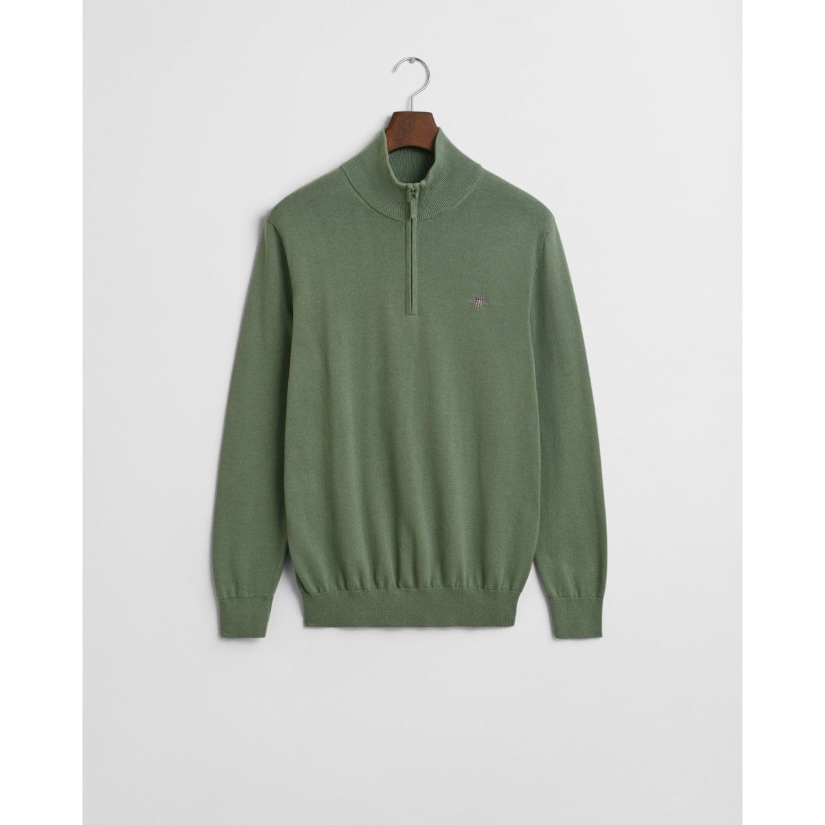 Gant Classic Cotton Half Zip - Curtis & Dunne