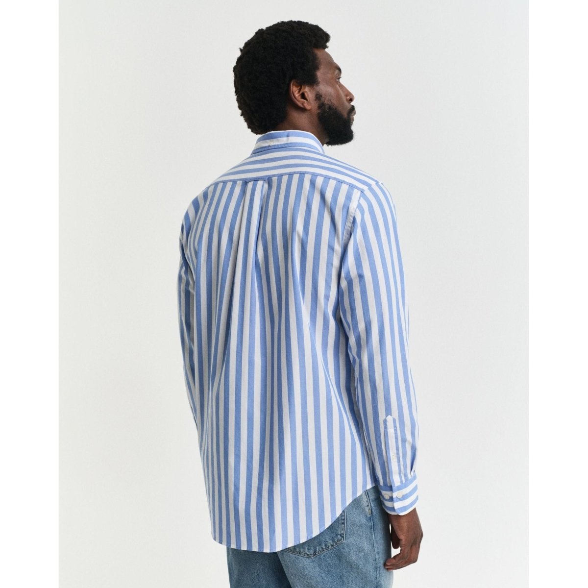 Gant Classic Poplin Stripe Shirt - Curtis & Dunne
