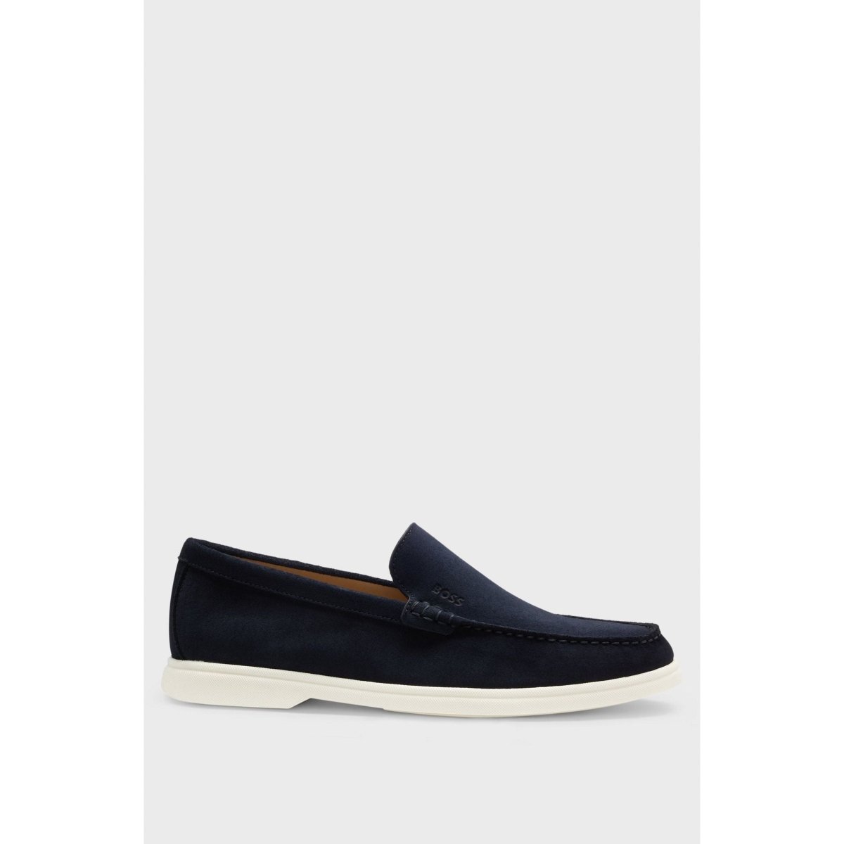 Hugo Boss Sienne Suede Loafer - Curtis & Dunne