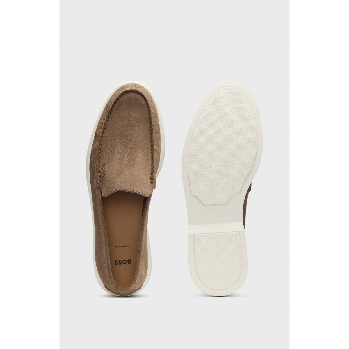 Hugo Boss Sienne Suede Loafer - Curtis & Dunne