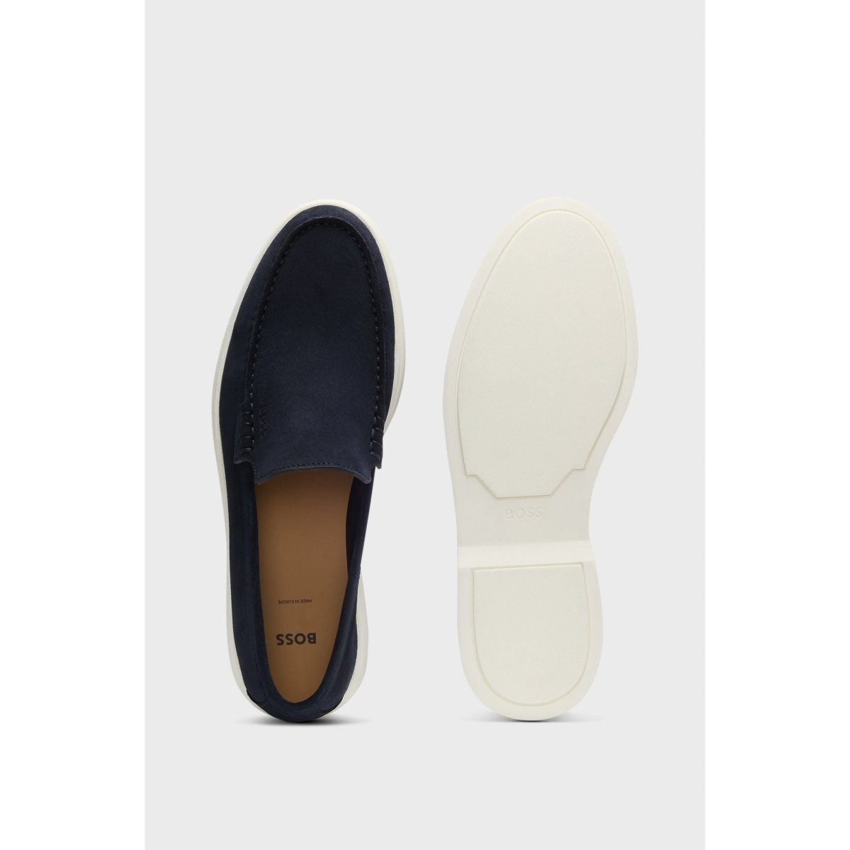 Hugo Boss Sienne Suede Loafer - Curtis & Dunne