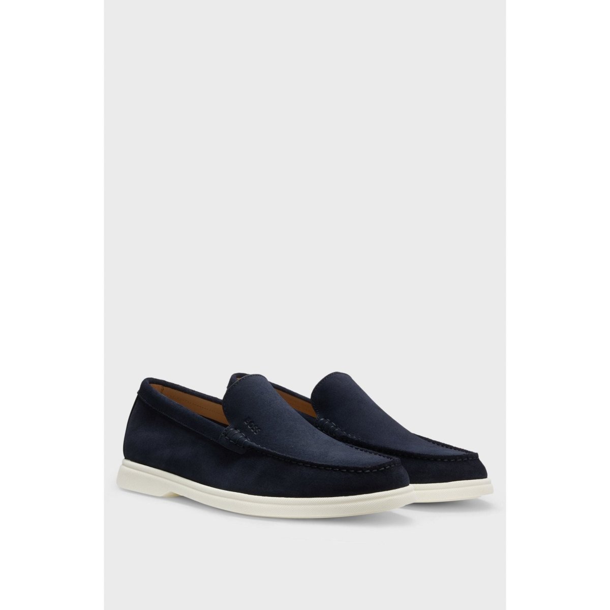 Hugo Boss Sienne Suede Loafer - Curtis & Dunne