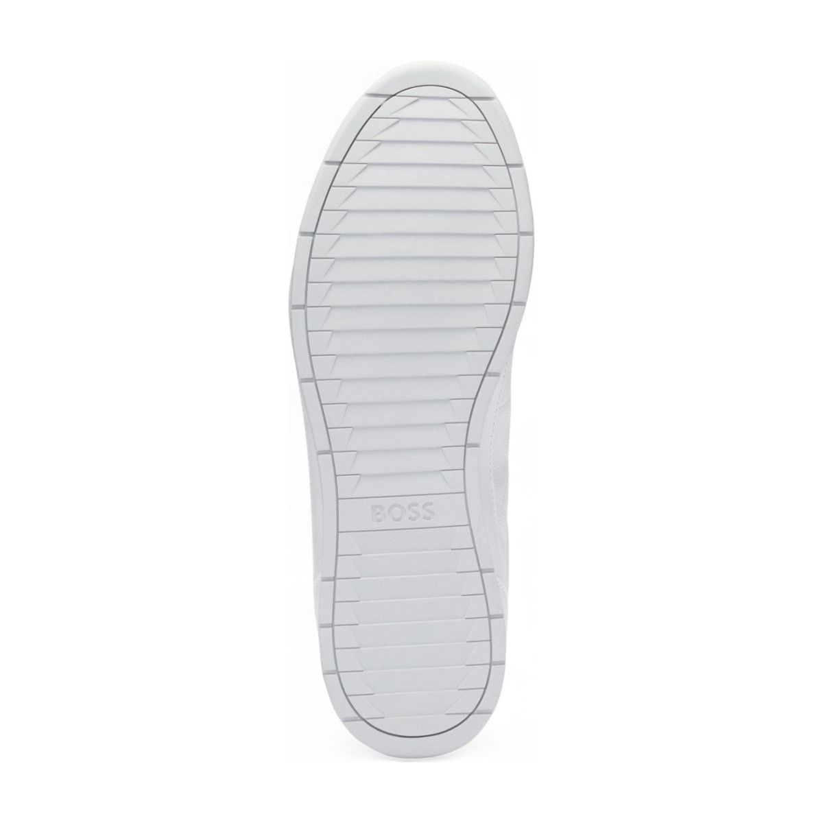 Hugo Boss Titanium Leather Trainer - Curtis & Dunne