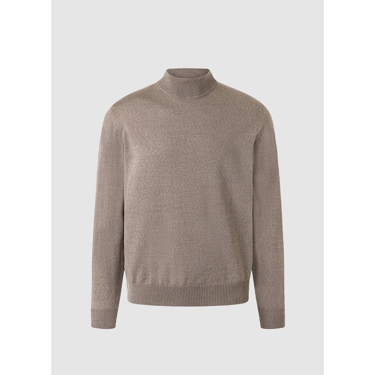Maerz Stand Collar-Up Knit