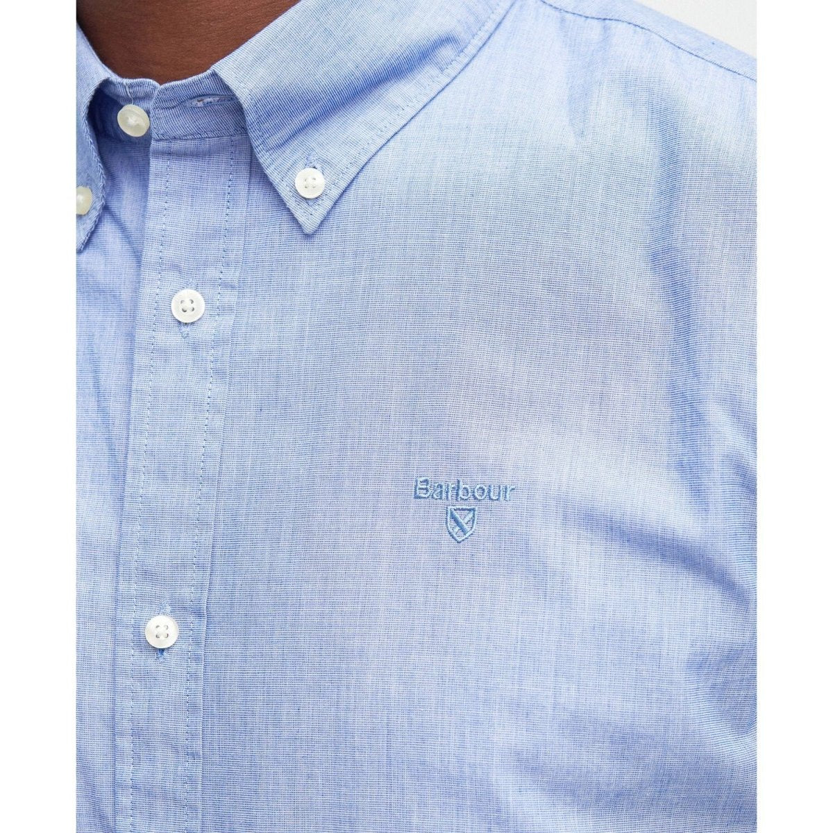 Barbour Poplin Crest Shirt - Curtis & Dunne