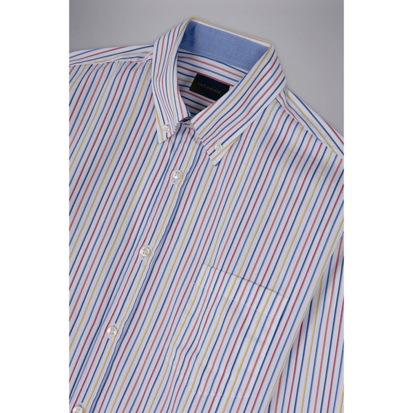 Paul & Shark Stripe Cotton Poplin Shirt