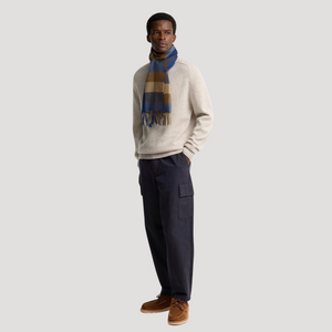 Barbour Large Tattersall Wool Scarf