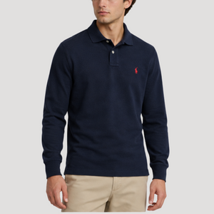 Ralph Lauren Long Sleeve Mesh Polo