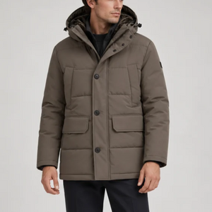 Strellson Plaza 2.0 Quilted Hooded Jacket