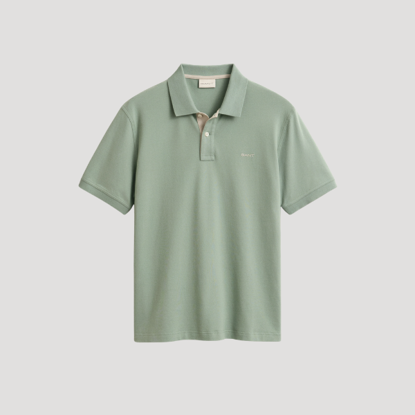 Gant Contrast Pique Polo Shirt