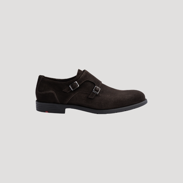 Lloyd Eezy 220 Suede Monkstrap Shoe