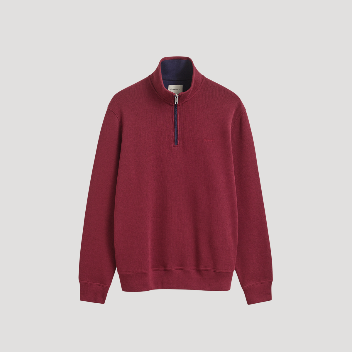 Gant Sacker Rib Half Zip Sweat