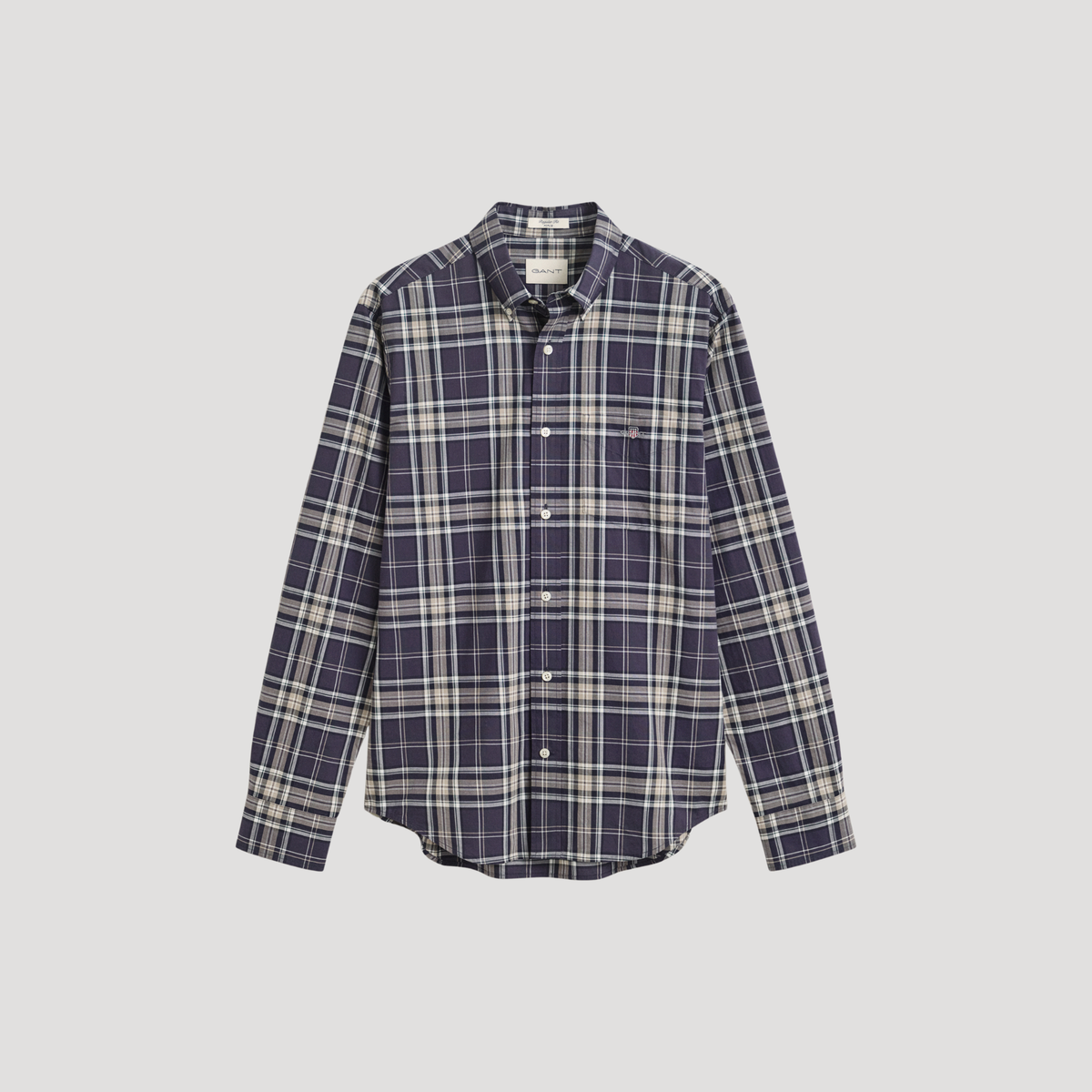 Gant Reg Poplin Check Shirt