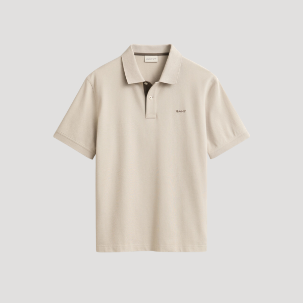 Gant Contrast Pique Polo Shirt