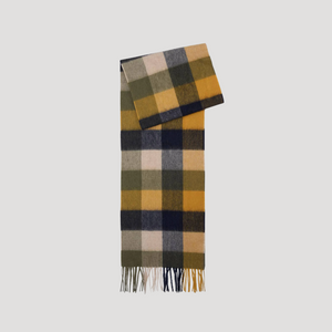 Barbour Large Tattersall Wool Scarf