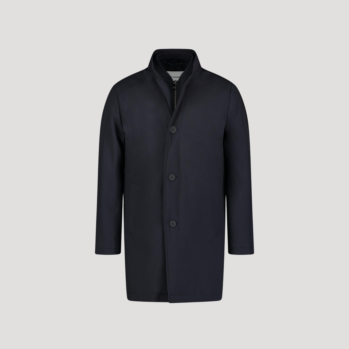 Roy Robson Mid-Thigh Length Overcoat