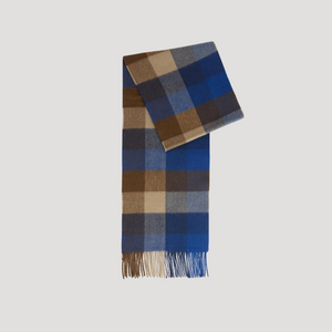 Barbour Large Tattersall Wool Scarf