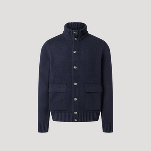 MAERZ Virgin Wool Button-Through Cardigan