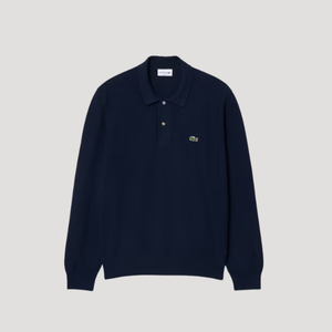 Lacoste Classic Fit Long Sleeved Knitted Polo Shirt