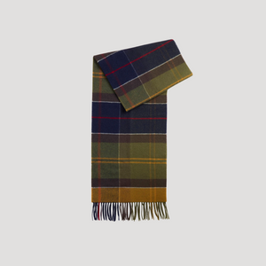 Barbour Inverness Tartan Wool Scarf