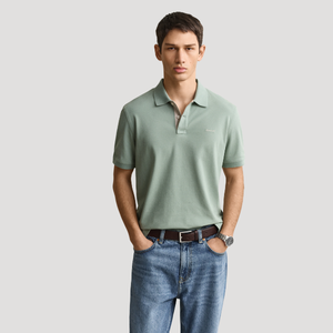 Gant Contrast Pique Polo Shirt