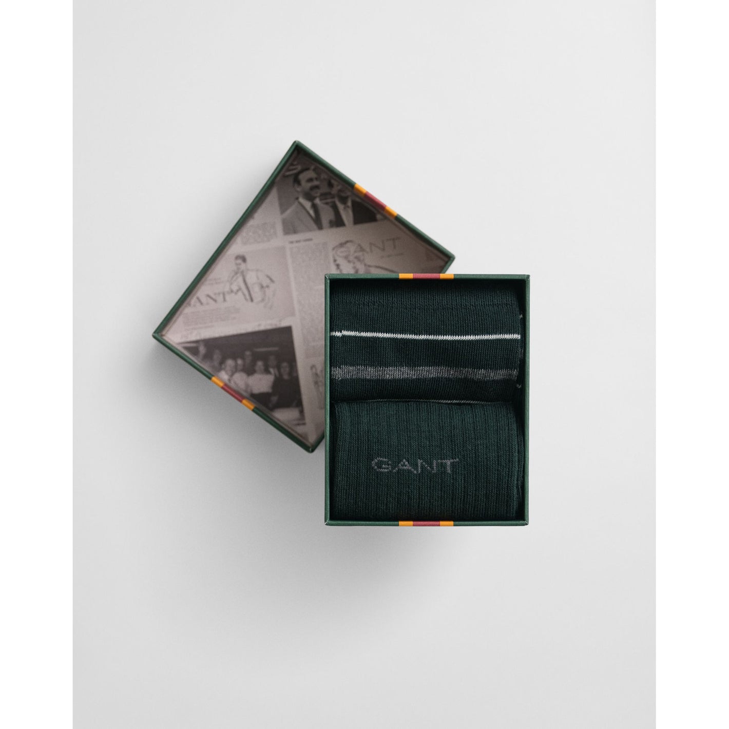 Gant Stripe 2 Pack Socks