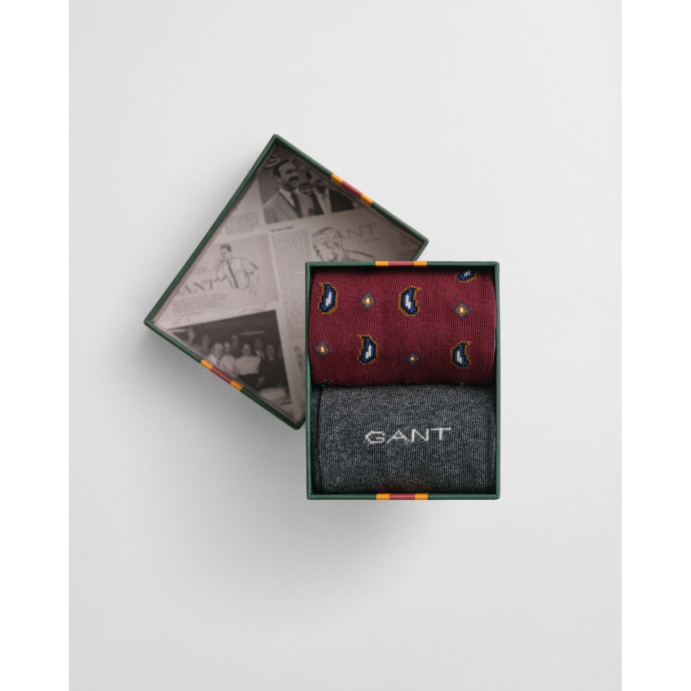 Gant Paisley 2 Pack Socks