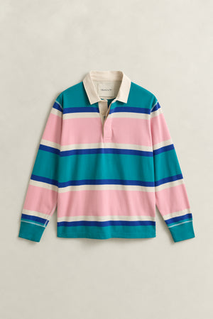 Gant Blocked Striped Rugger