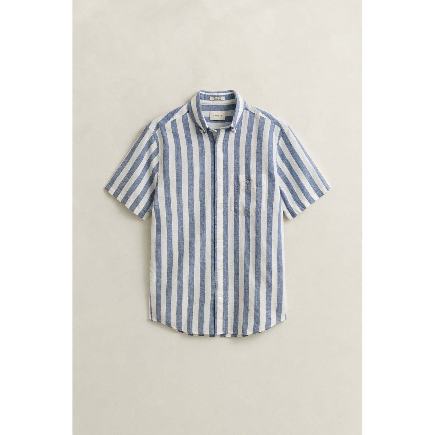 Gant Striped Linen Blend Shirt