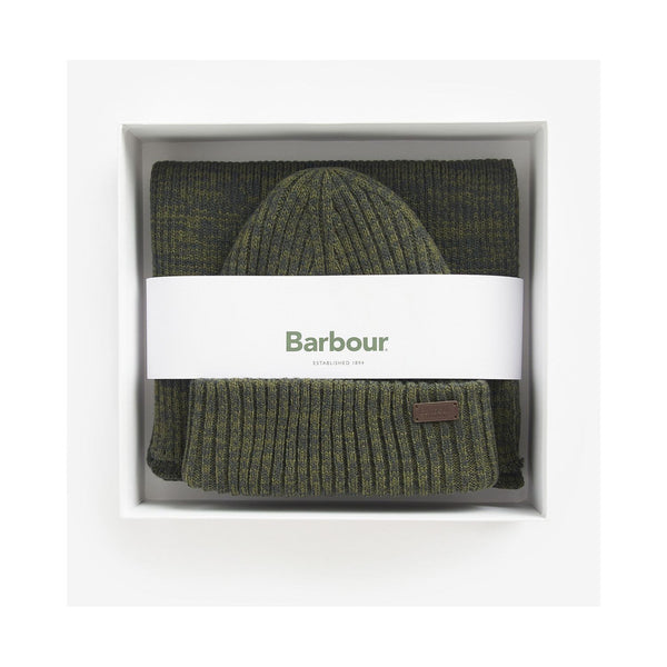 Barbour Crimdon Beanie & Scarf Set