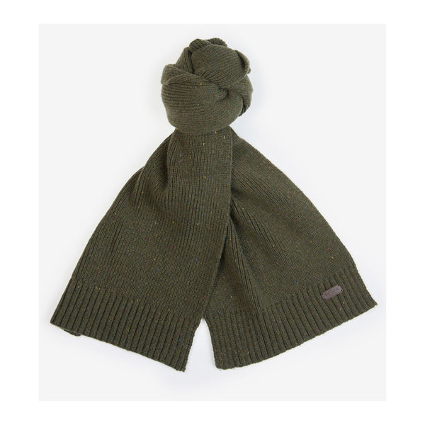 Barbour Carlton Fleck Beanie & Scarf Set