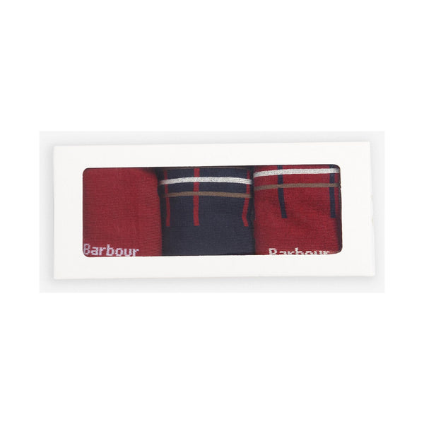 Barbour Tartan Sock Box