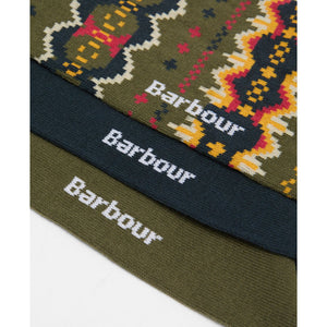 Barbour Case Sock Gift Set