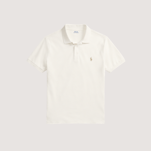 Ralph Lauren Custom Slim Fit Mesh Polo