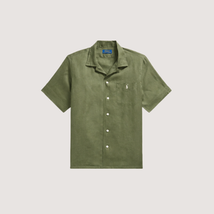 Ralph Lauren Classic Fit Linen Camp Shirt