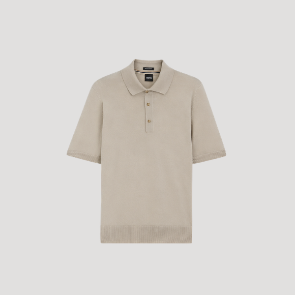 Hugo Boss H-Nolano Knitted Polo Shirt