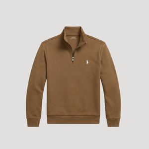 Ralph Lauren Double Knit Quarter Zip Pullover