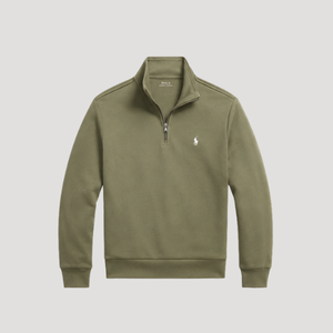 Ralph Lauren Double Knit Quarter Zip Pullover
