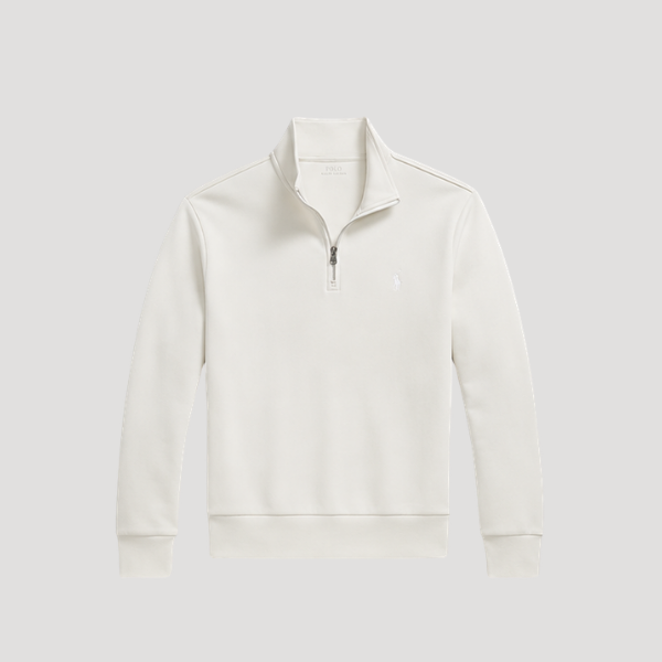 Ralph Lauren Double Knit Quarter Zip Pullover