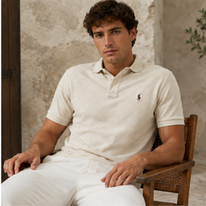 Ralph Lauren Custom Slim Fit Mesh Polo