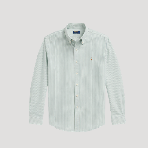 Ralph Lauren Custom Fit Striped Oxford Shirt