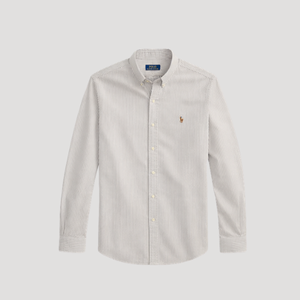 Ralph Lauren Custom Fit Striped Oxford Shirt