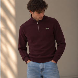 Lacoste Quarter-Zip Knit