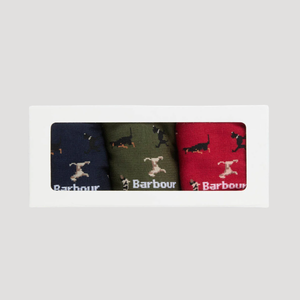 Barbour Dog Socks Multipack Giftset