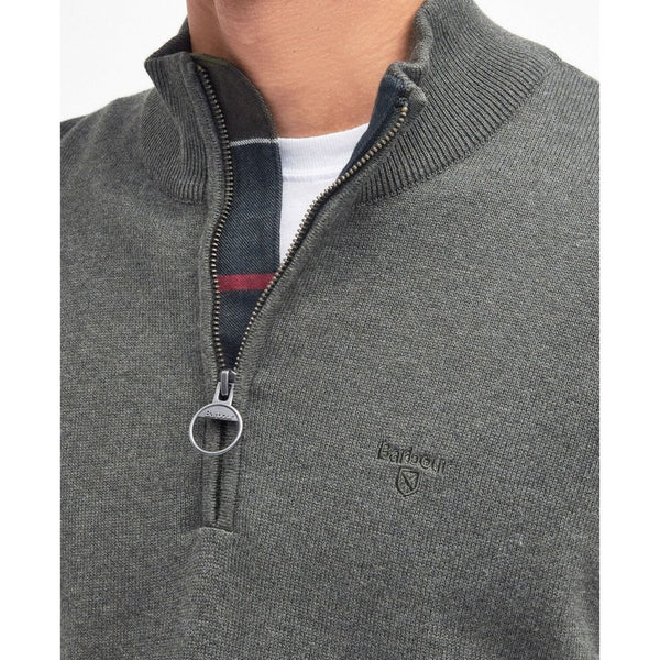 Barbour Cotton Half Zip - Curtis & Dunne