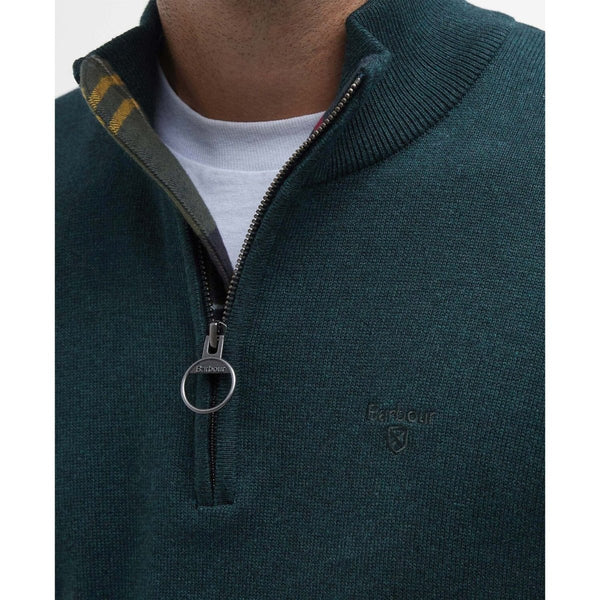 Barbour Cotton Half Zip - Curtis & Dunne