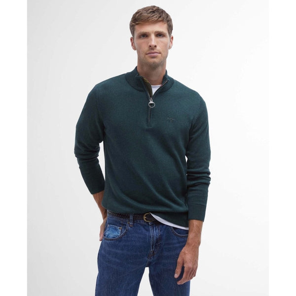 Barbour Cotton Half Zip - Curtis & Dunne